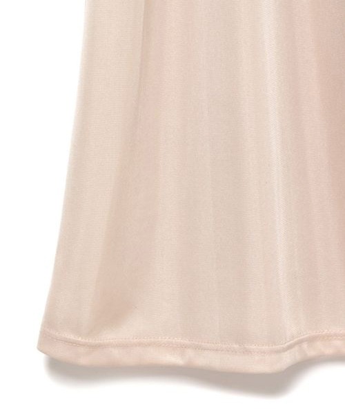 SALON adam et rope'（サロン アダム エ ロペ）の「着丈の選べるペチコートキャミ（ロング）（その他アンダーウェア/インナー・レディース・ブラック/ベージュ・FREE）」の4枚目の写真