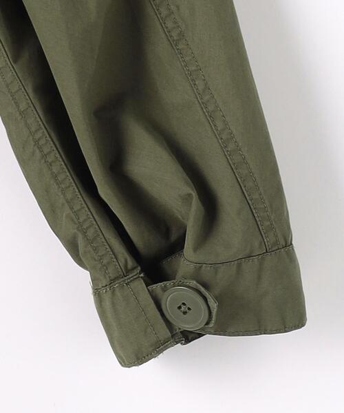 Alpha Industries（アルファインダストリーズ）の「＜ALPHA INDUSTRIES＞コットンナイロン M65 パーカー ライトシェル モッズコート（モッズコート・メンズ・ブラック/オリーブ・S/M/L）」の9枚目の写真