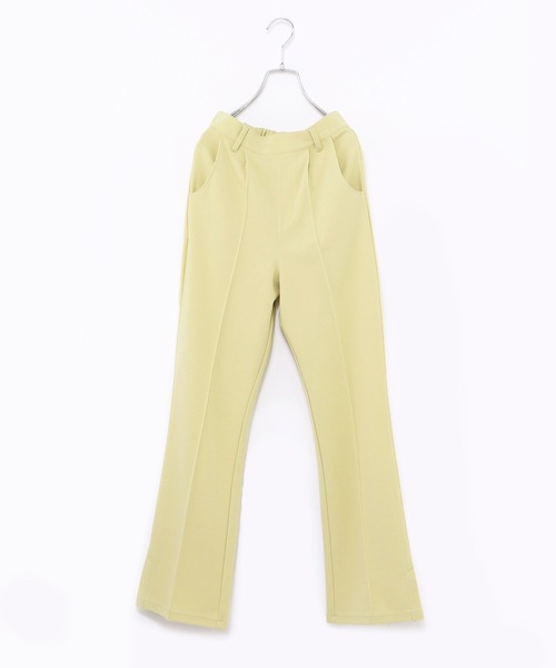 GLOBAL WORK(グローバルワーク)の「大人見えカットフレアパンツ/AND YUA ANY/263869(その他パンツ・キッズ・ブラック/グリーン/アイボリー/ライトイエロー/オレンジ/グリーン系その他6・150cm/160cm)」の14枚目の写真