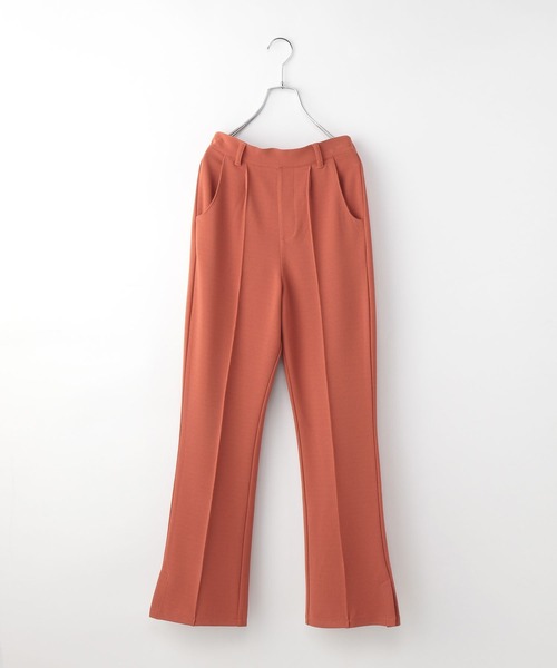 GLOBAL WORK(グローバルワーク)の「大人見えカットフレアパンツ/AND YUA ANY/263869(その他パンツ・キッズ・ブラック/グリーン/アイボリー/ライトイエロー/オレンジ/グリーン系その他6・150cm/160cm)」の12枚目の写真