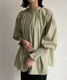 CAPRICIEUX LE'MAGE | 袖シャーリングパフシャツ(シャツ/ブラウス)