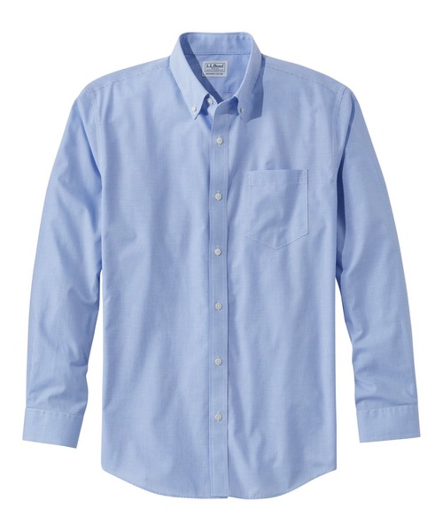L.L.Bean（エルエルビーン）の「リンクルフリー（形態安定）・ケネバンク・スポーツ・シャツ、スライトリー・フィット（すっきりフィット）　チェック 米国フィット・レギュラー（シャツ/ブラウス・メンズ・ブルー系その他/ブルー系その他3/ブルー系その他2/オレンジ系その他/イエロー系その他2/グリーン系その他/レッド系その他/ブルー系その他5/オレンジ系その他2/ブルー系その他4・SMALL/MEDIUM/LARGE）」の5枚目の写真