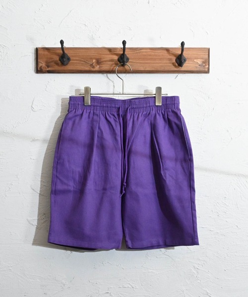 Anytime Songs(エニータイムソングス)の「ツイルシェフショーツ(その他パンツ・メンズ・ブラック/パープル/オリーブ/ホワイト/ベージュ/ネイビー/カーキ・MEDIUM/X-LARGE/LARGE/SMALL)」の13枚目の写真