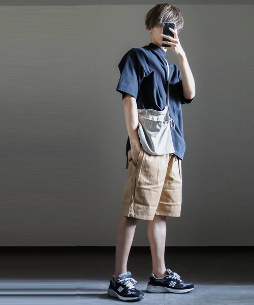 Anytime Songs(エニータイムソングス)の「ツイルシェフショーツ(その他パンツ・メンズ・ブラック/パープル/オリーブ/ホワイト/ベージュ/ネイビー/カーキ・MEDIUM/X-LARGE/LARGE/SMALL)」の19枚目の写真