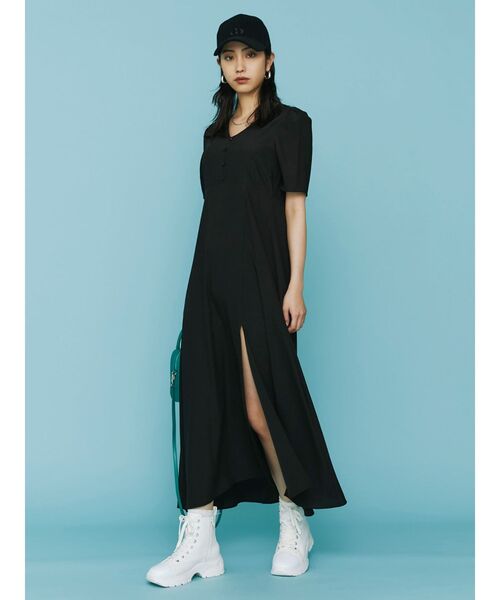 EMODA(エモダ)の「ハイトップタンクスニーカー(スニーカー・レディース・ホワイト/ブラック・SMALL/MEDIUM/LARGE)」の5枚目の写真