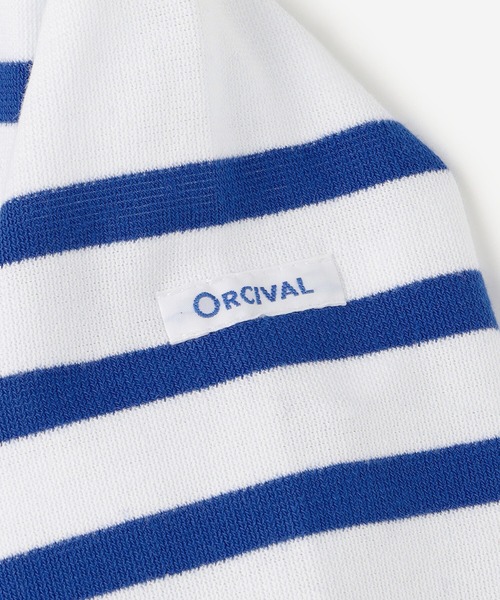 ORCIVAL(オーシバル)の「ORCIVAL | キッズ ラッセルフレンチセーラーTシャツ(Tシャツ/カットソー・キッズ・ブルー系その他・95/105/115/125/135)」の6枚目の写真