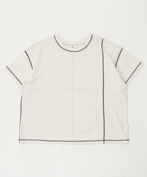 Ungrid（アングリッド）の「【ムラサキスポーツ別注】UNGRID/アングリッド  水陸両用 ルーズシルエット無地Tシャツ/ラッシュガードTシャツ 62308（Tシャツ/カットソー・レディース・グリーン/グレー/ベージュ/ホワイト・M）」の3枚目の写真