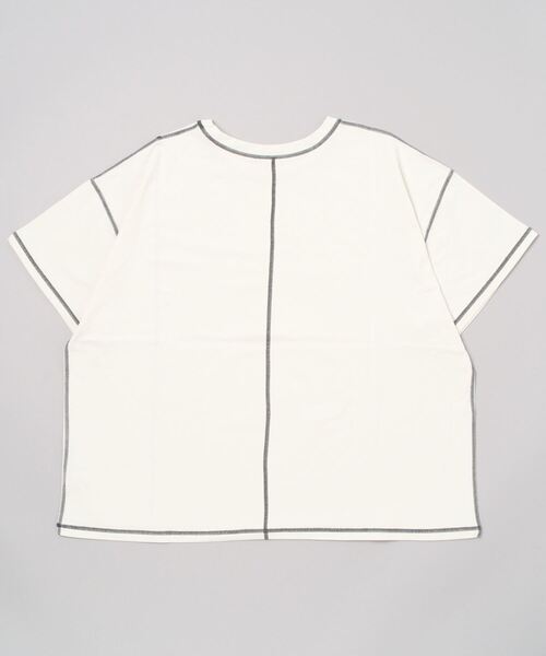 Ungrid（アングリッド）の「【ムラサキスポーツ別注】UNGRID/アングリッド  水陸両用 ルーズシルエット無地Tシャツ/ラッシュガードTシャツ 62308（Tシャツ/カットソー・レディース・グリーン/グレー/ベージュ/ホワイト・M）」の16枚目の写真