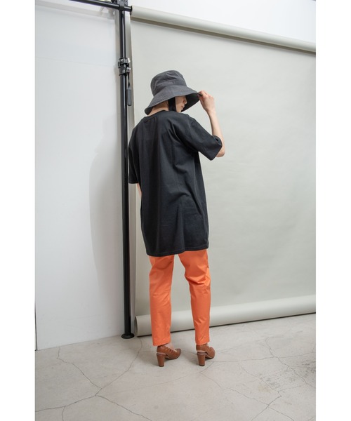 THEATRE PRODUCTS（シアタープロダクツ）の「BROWN NAME HAT／ブラウンネームハット（ハット・レディース・ホワイト/ブラック・FREE）」の15枚目の写真