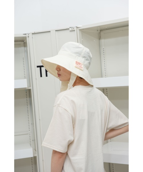 THEATRE PRODUCTS（シアタープロダクツ）の「BROWN NAME HAT／ブラウンネームハット（ハット・レディース・ホワイト/ブラック・FREE）」の17枚目の写真