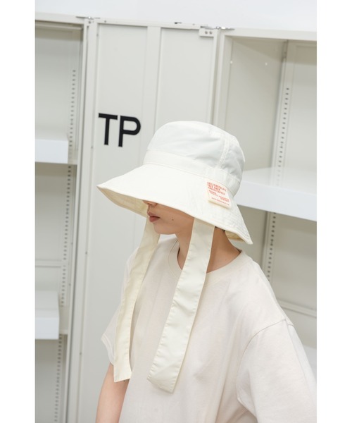 THEATRE PRODUCTS（シアタープロダクツ）の「BROWN NAME HAT／ブラウンネームハット（ハット・レディース・ホワイト/ブラック・FREE）」の18枚目の写真