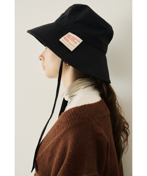 THEATRE PRODUCTS（シアタープロダクツ）の「BROWN NAME HAT／ブラウンネームハット（ハット・レディース・ホワイト/ブラック・FREE）」の9枚目の写真