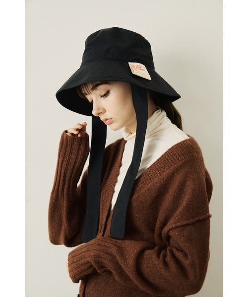 THEATRE PRODUCTS（シアタープロダクツ）の「BROWN NAME HAT／ブラウンネームハット（ハット・レディース・ホワイト/ブラック・FREE）」の11枚目の写真