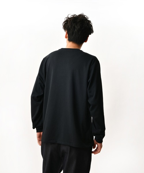 NEW BALANCE(ニューバランス)の「Met24 BASIC LONG SLEEVE TSHIRT(Tシャツ/カットソー・メンズ・ブラック/ホワイト/ヘザーグレー・SMALL/MEDIUM/LARGE/X-LARGE)」の5枚目の写真