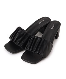 DRESKIP | ◆ギャザ－ミュ－ル(サンダル)