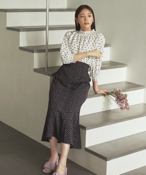 DRESKIP(ドレスキップ)の「◆ギャザ-ミュ-ル(サンダル・レディース・アイボリー/ブラック/ライトパープル・35/45)」の15枚目の写真