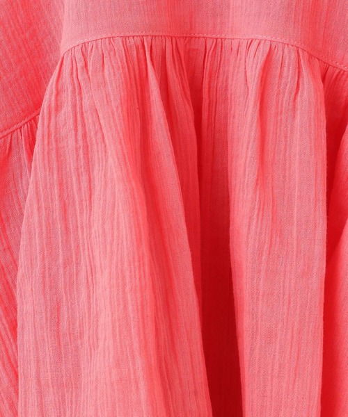 LOWRYS FARM（ローリーズファーム）の「ヨウリュウボリュームブラウス　275241（シャツ/ブラウス・キッズ・ブラック/ピンク/グリーン/パープル・110cm/120cm/130cm/140cm/150cm）」の8枚目の写真