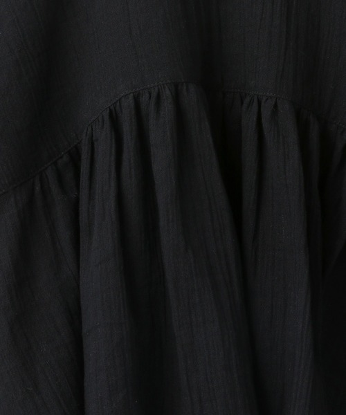 LOWRYS FARM（ローリーズファーム）の「ヨウリュウボリュームブラウス　275241（シャツ/ブラウス・キッズ・ブラック/ピンク/グリーン/パープル・110cm/120cm/130cm/140cm/150cm）」の11枚目の写真