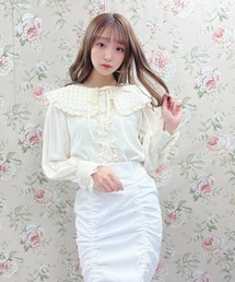 Swankiss | AU quilting collar B/L(シャツ/ブラウス)