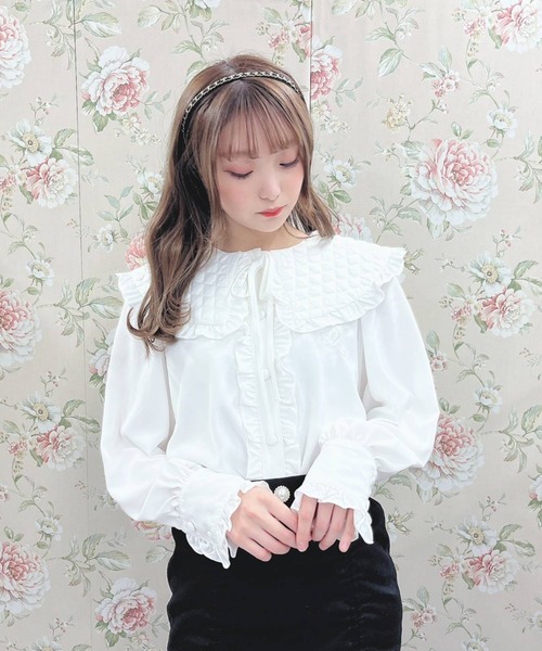 Swankiss（スワンキス）の「AU quilting collar B/L（シャツ