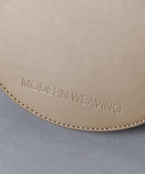 MODERN WEAVING（モダンウィーヴィング）の「＜MODERN WEAVING（モダン ウィーヴィング）＞TRAPEZE バケットバッグ（ショルダーバッグ・レディース・グレー/ブラック・FREE）」の6枚目の写真