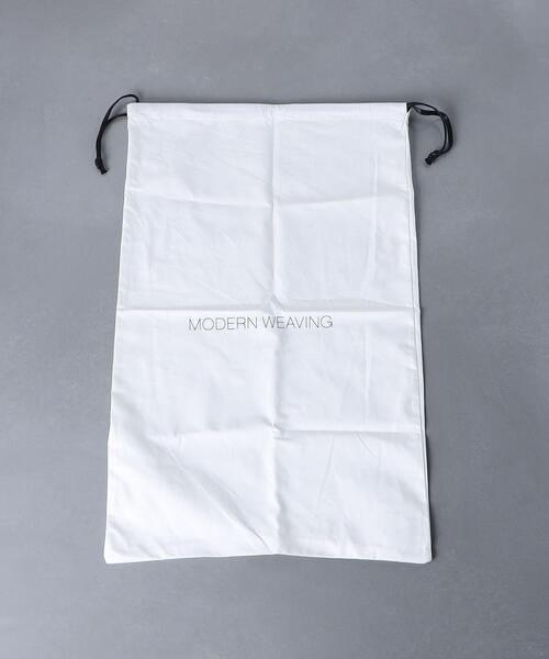 MODERN WEAVING（モダンウィーヴィング）の「＜MODERN WEAVING（モダン ウィーヴィング）＞TRAPEZE バケットバッグ（ショルダーバッグ・レディース・グレー/ブラック・FREE）」の3枚目の写真