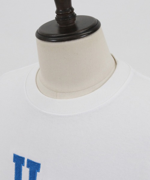 UN-FILLED(アンフィルド)の「mt7840- Big logo stitched Tee Tシャツ(Tシャツ/カットソー・メンズ・ホワイト/ブラック/ライトグレー・M/XL/L)」の7枚目の写真