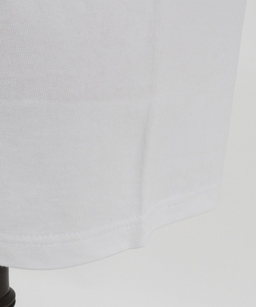 UN-FILLED(アンフィルド)の「mt7840- Big logo stitched Tee Tシャツ(Tシャツ/カットソー・メンズ・ホワイト/ブラック/ライトグレー・M/XL/L)」の9枚目の写真