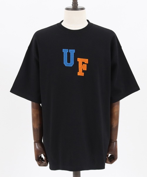 UN-FILLED(アンフィルド)の「mt7840- Big logo stitched Tee Tシャツ(Tシャツ/カットソー・メンズ・ホワイト/ブラック/ライトグレー・M/XL/L)」の12枚目の写真