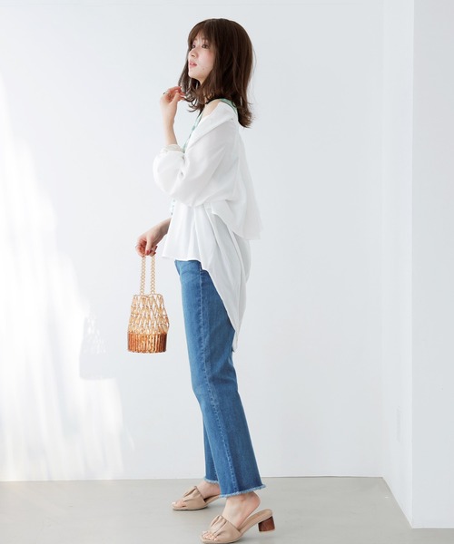 GeeRA（ジーラ）の「チェック柄タンクトップ（タンクトップ・レディース・ブラック/グリーン・LARGE/MEDIUM）」の13枚目の写真