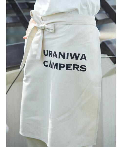 CRAFT STANDARD BOUTIQUE(クラフトスタンダードブティック)の「URANIWA CAMPERS 帆布ショートエプロン *(エプロン・レディース・B/A・FREE)」の4枚目の写真