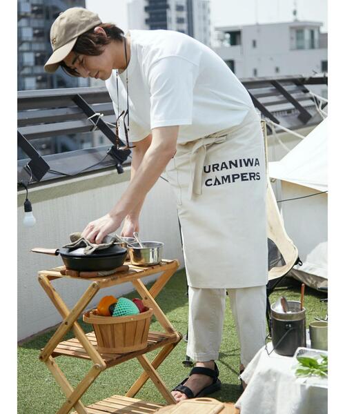 CRAFT STANDARD BOUTIQUE(クラフトスタンダードブティック)の「URANIWA CAMPERS 帆布ショートエプロン *(エプロン・レディース・B/A・FREE)」の7枚目の写真