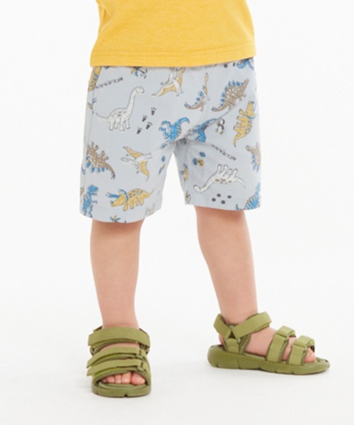 Moujonjon（ムージョンジョン）の「ＳＴダンプ柄込５分丈パンツ（その他パンツ・キッズ・ベージュ/グレー/ブルー/グリーン・90/100/110/120/130/95）」の2枚目の写真