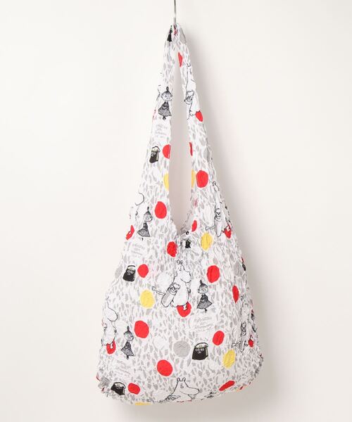 MOOMIN(ムーミン)の「MOOMIN/ムーミン Miura-Shibori Bag 絞りエコバッグ(エコバッグ/サブバッグ・レディース・サーモンピンク/オレンジ/イエロー/ホワイト/ホワイト系その他/ピンク/ホワイト系その他2/ホワイト系その他3/イエロー系その他/グリーン系その他・ONE SIZE)」の13枚目の写真