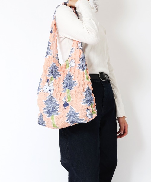 MOOMIN(ムーミン)の「MOOMIN/ムーミン Miura-Shibori Bag 絞りエコバッグ(エコバッグ/サブバッグ・レディース・サーモンピンク/オレンジ/イエロー/ホワイト/ホワイト系その他/ピンク/ホワイト系その他2/ホワイト系その他3/イエロー系その他/グリーン系その他・ONE SIZE)」の9枚目の写真
