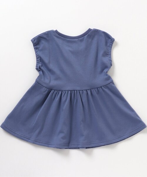 apres les cours（アプレレクール）の「ウエストお花モチーフチュニック_接触冷感（チュニック・キッズ・イエロー/ミント/ローズ/ドット/ブルー・140/110/120/80/100/90/130）」の8枚目の写真