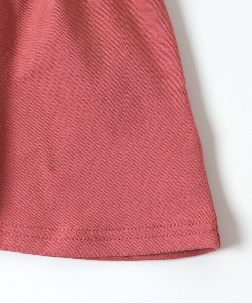 apres les cours（アプレレクール）の「ウエストお花モチーフチュニック_接触冷感（チュニック・キッズ・イエロー/ミント/ローズ/ドット/ブルー・140/110/120/80/100/90/130）」の10枚目の写真