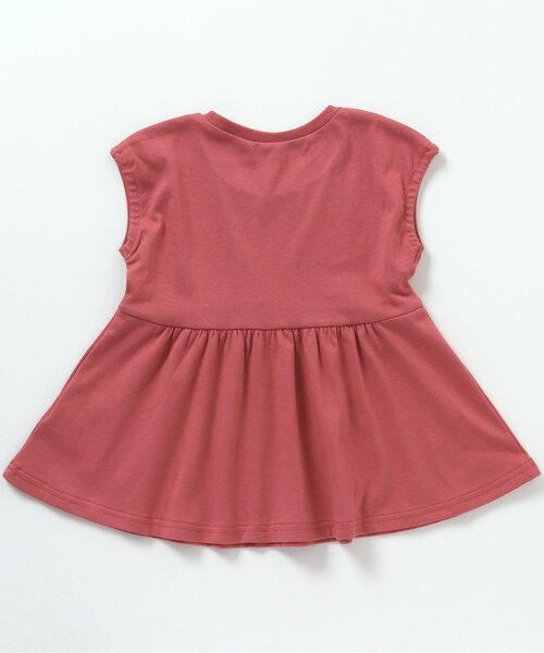 apres les cours（アプレレクール）の「ウエストお花モチーフチュニック_接触冷感（チュニック・キッズ・イエロー/ミント/ローズ/ドット/ブルー・140/110/120/80/100/90/130）」の14枚目の写真