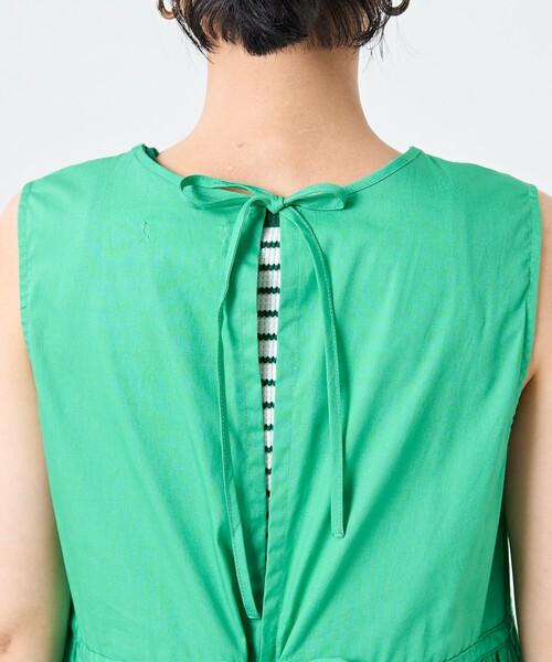 FREAK'S STORE（フリークスストア）の「バックリボンフレアマキシノースリーブワンピース（ワンピース・レディース・ブラック/グリーン/ピンク系その他/キャメル・ﾌﾘ-）」の20枚目の写真