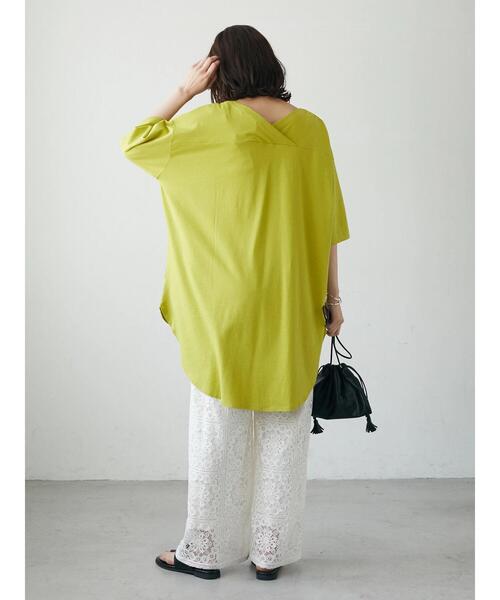 Green　Parks（グリーンパークス）の「格子柄レースパンツ（その他パンツ・レディース・ブラック/グリーン/ホワイト系その他2・FREE）」の12枚目の写真