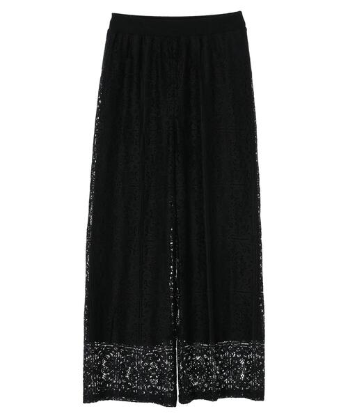 Green　Parks（グリーンパークス）の「格子柄レースパンツ（その他パンツ・レディース・ブラック/グリーン/ホワイト系その他2・FREE）」の20枚目の写真