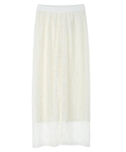 Green　Parks（グリーンパークス）の「格子柄レースパンツ（その他パンツ・レディース・ブラック/グリーン/ホワイト系その他2・FREE）」の22枚目の写真