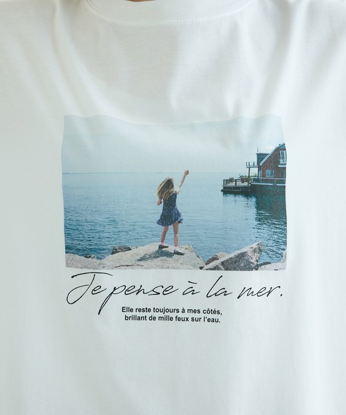 ROPE' PICNIC（ロペピクニック）の「Photot logo＆Tシャツ（Tシャツ/カットソー・レディース・ホワイト/ホワイト系その他・38）」の10枚目の写真