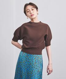UNITED ARROWS - 【新品】  UNITED ARROWS / ユナイテッドアローズ | 2022AW | P イレギュラーリブ ニット パフスリーブ プルオーバー |  FREE | DK.BROWN | レディース UNITED ARROWS - 【新品】 UNITED ARROWS / ユナイテッド