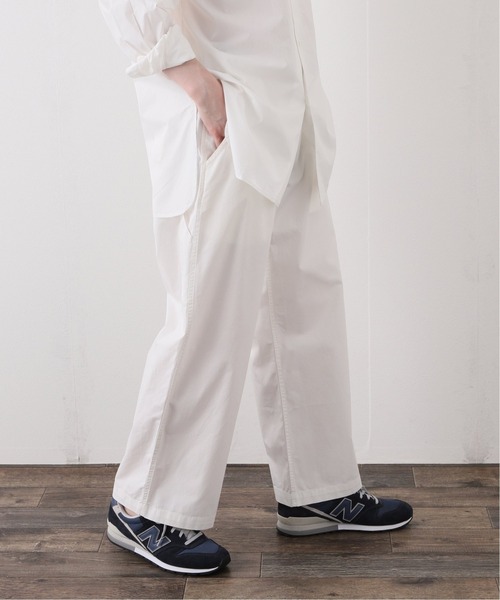 417 EDIFICE（フォーワンセブンエディフィス）の「フレンチワーク イージーパンツ《カラーパンツ》（カーゴパンツ・メンズ・ホワイト/ブラック/ベージュ/イエロー/グリーン/ブルー系その他・MEDIUM/LARGE）」の12枚目の写真