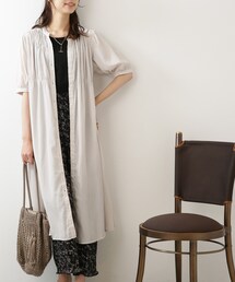 DRESKIP | 【洗える】シャ-リング シャツワンピース(ワンピース)