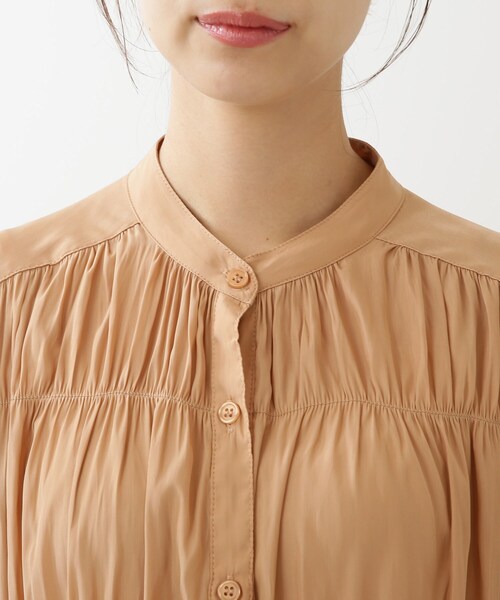 DRESKIP(ドレスキップ)の「◆【洗える】シャ-リング シャツワンピース(ワンピース・レディース・ブラウン系その他/オレンジ/ライトベージュ/グレー系その他・03/02/04)」の13枚目の写真