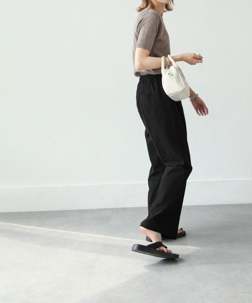 Chillfar（チルファー）の「リネンライクタックパンツ（その他パンツ・レディース・アイボリー/ブラック/ブラウン/ベージュ/オレンジ・MEDIUM/LARGE）」の19枚目の写真