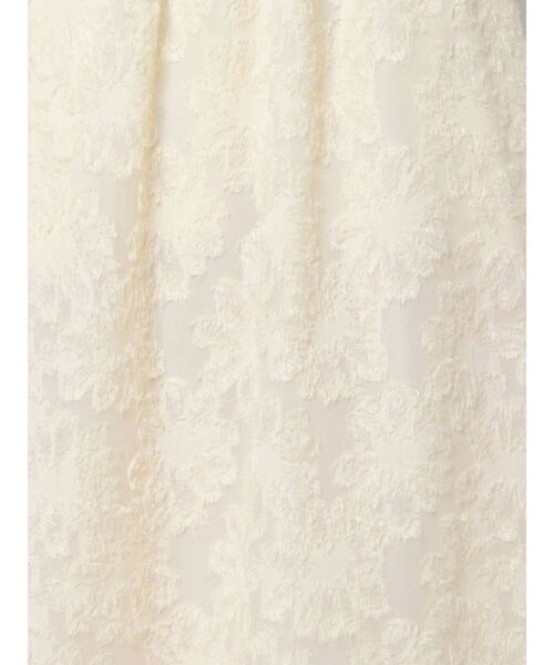 merry jenny（メリージェニー）の「fluffyキリカエシアーロングスカート（スカート・レディース・アイボリー/ブラック・FREE）」の17枚目の写真