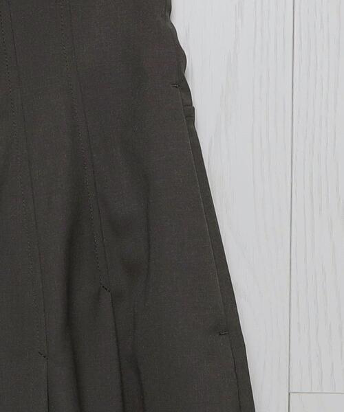 H　BEAUTY&YOUTH UNITED ARROWS（エイチビューティーアンドユースユナイテッドアローズ）の「＜H＞TYPEWRITER CLOTH HIGH WAIST BAGGY PANTS/パンツ（その他パンツ・レディース・ブラック/オリーブ・S/M）」の13枚目の写真